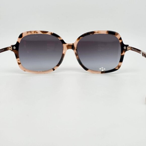 Michael Kors MK2024 Adrianna II Pink Tortoise Frame Grey Gradient Len Sunglasses - Picture 5 of 15